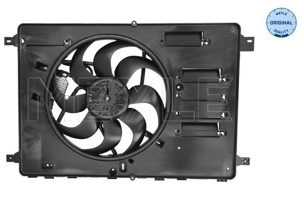 MEYLE 714 236 0003: Radiaatori ventilaator MEYLE-ORIGINAL: True to OE. 385mm, koos juhtseadmega, koos jahutusventilaatoriraamiga(Zarge)