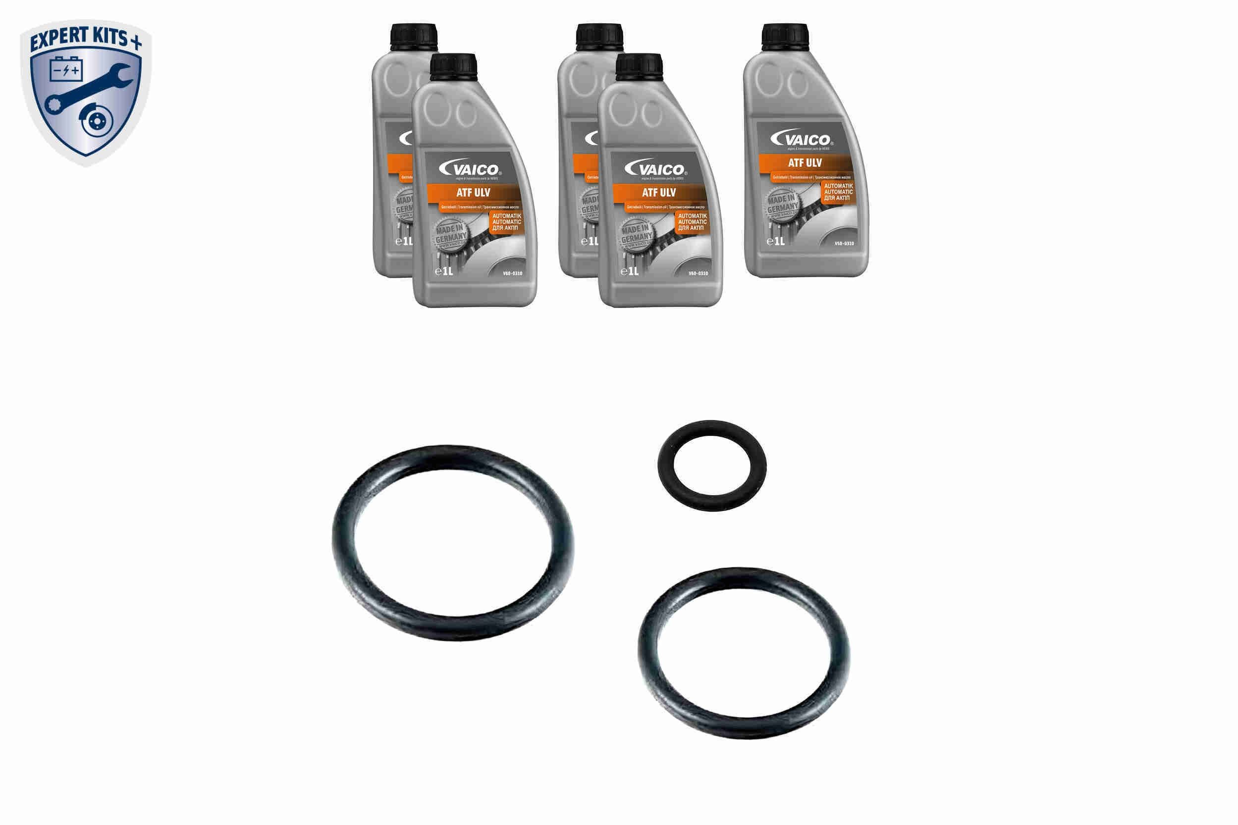 VAICO V20-4670: Kit de vidange pour boîte automatique EXPERT KITS + avec bague d'étanchéité, avec quantité d'huile pour vidange d'huile standard