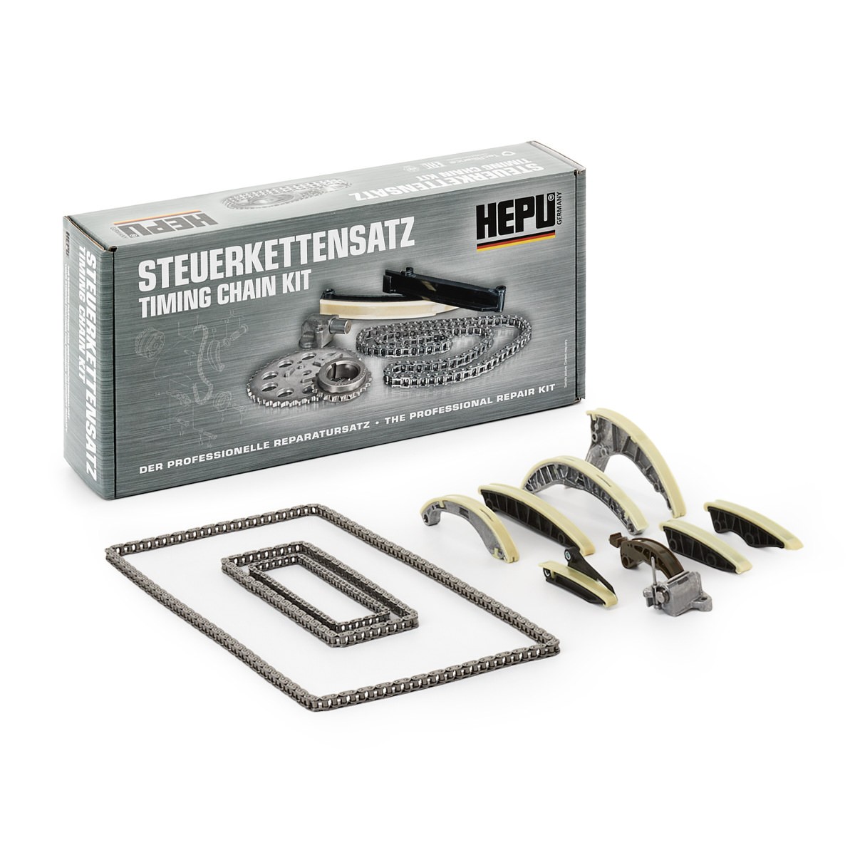 HEPU 21-0652: Kit lanț de distribuție cu sina de culisare, cu intinzator lant