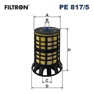 FILTRON PE 817/5: Degvielas filtrs