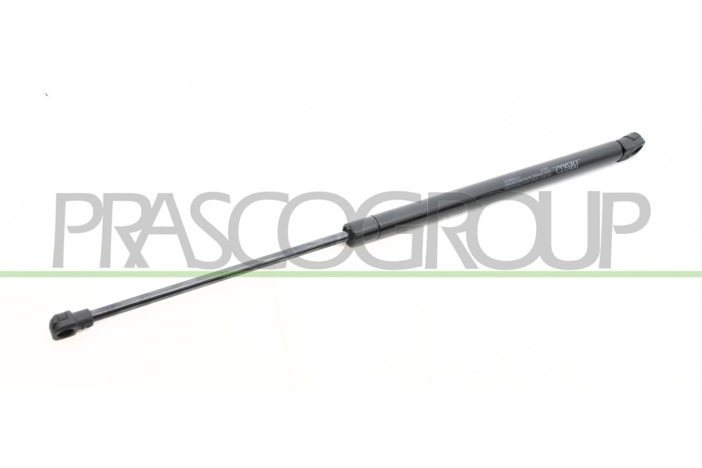 PRASCO TY3209053: Gaasivedru, pagasi- / veoruum taga paremal, 502mm