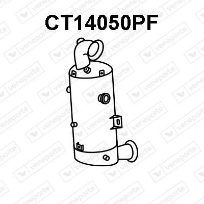 VENEPORTE CT14050PF: Catalizator SCR