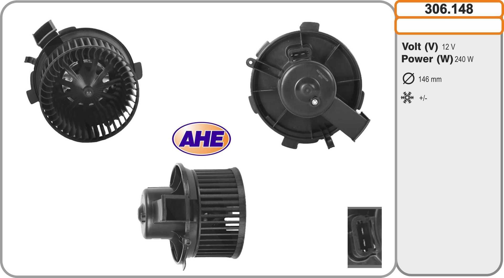 AHE 306.148: Ventilator, habitaclu