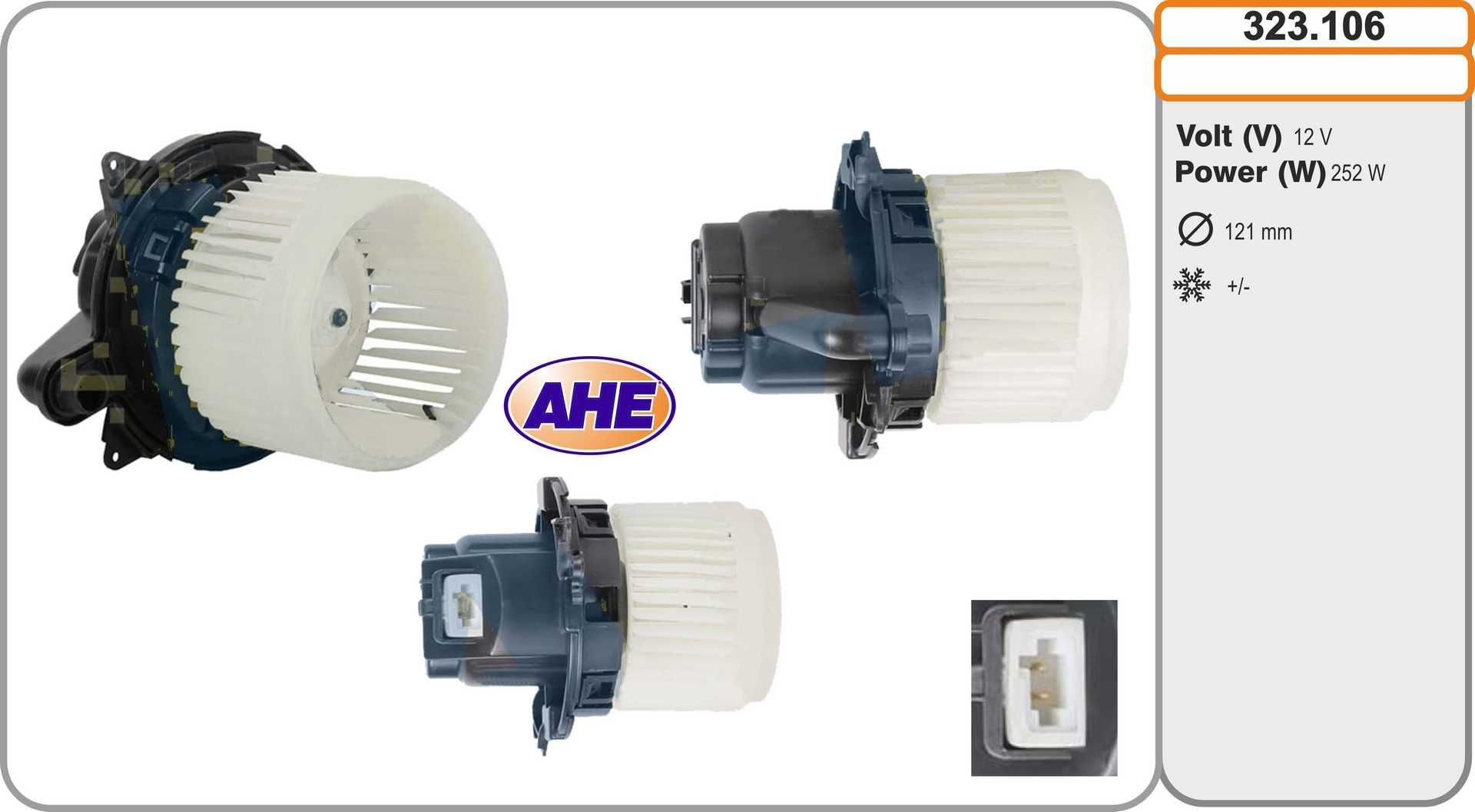 AHE 323.106: Ventilator, habitaclu