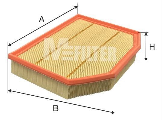 MFILTER K 7190: Õhufilter