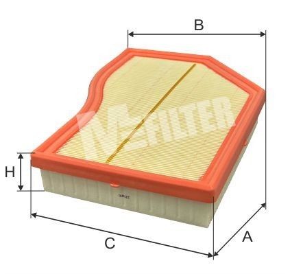 MFILTER K 7192: Õhufilter
