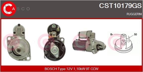CASCO CCH75000KS: Turbo kassett