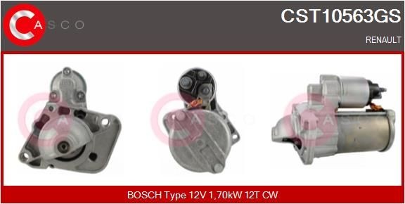 CASCO CMK71004KS: Set montaj, turbocompresor