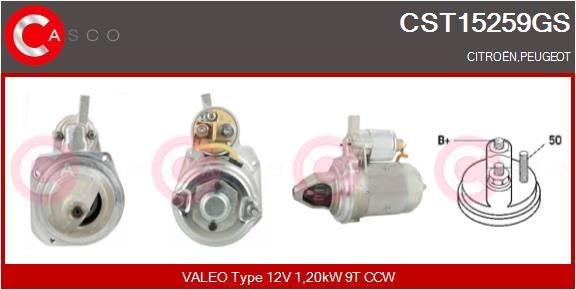 CASCO CTC73050KS: Turboaggregat