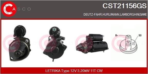CASCO CTK71008KS: Set de reparatie, turbo