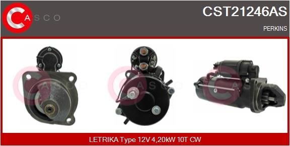CASCO CTK84003KS: Rep.sats, överladdare