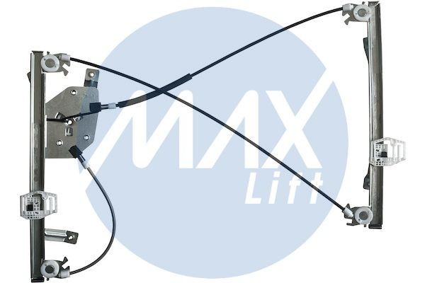 MAX WOP121-L: Aknatõstuk ees vasakul, elektriline, ilma elektrimootorita