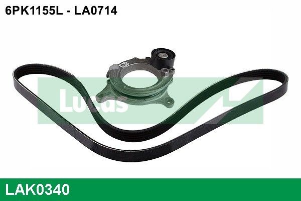 LUCAS LAK0340: Moniurahihnasarja