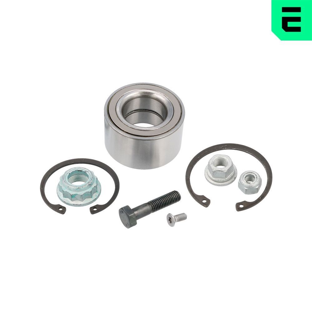 OPTIMAL 101016: Juego de cojinete de rueda con circlip, con tornillo, con tuerca