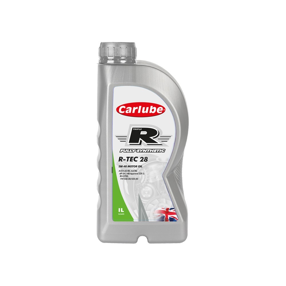 CARLUBE Tetrosyl KBO001: Variklio alyva Carlube Triple R 5W-40 A3/B4 SN LUB NEX R-Tec 28 1l, 5W-40 Triple R, R-Tec 28