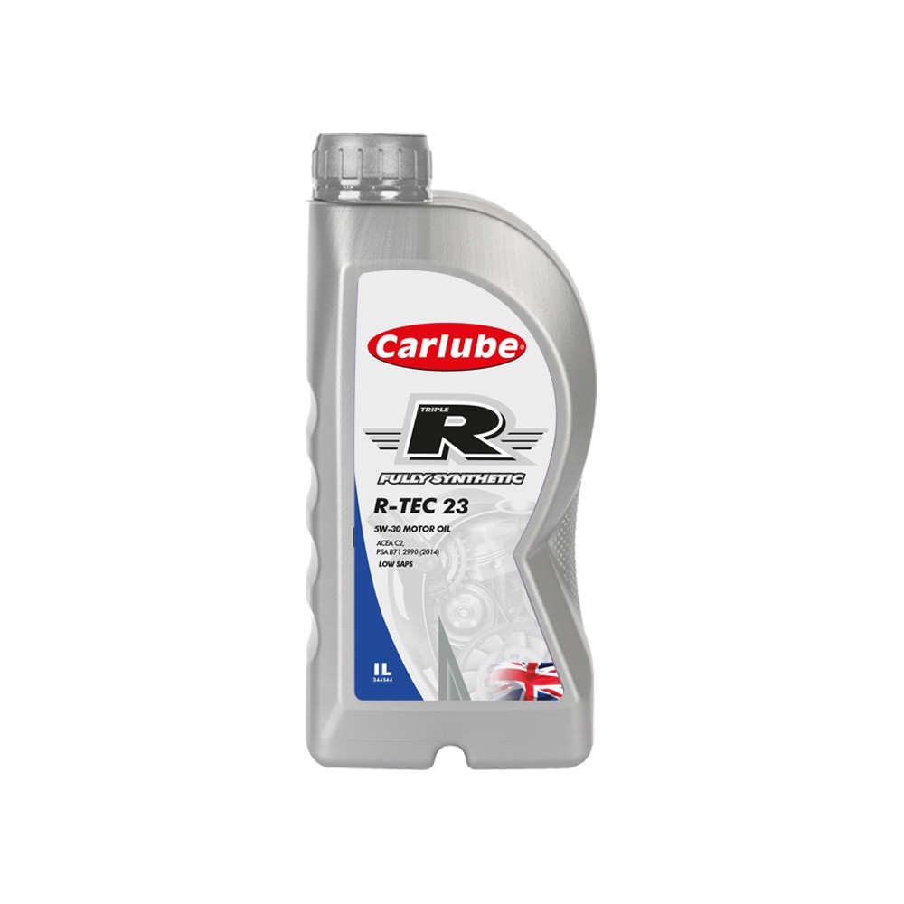 CARLUBE Tetrosyl KBY001: Motoreļļa Carlube Triple R 5W-30 C2/C3 SPO ORO NEX R-Tec 23 1l, 5W-30 Triple R, R-Tec 23