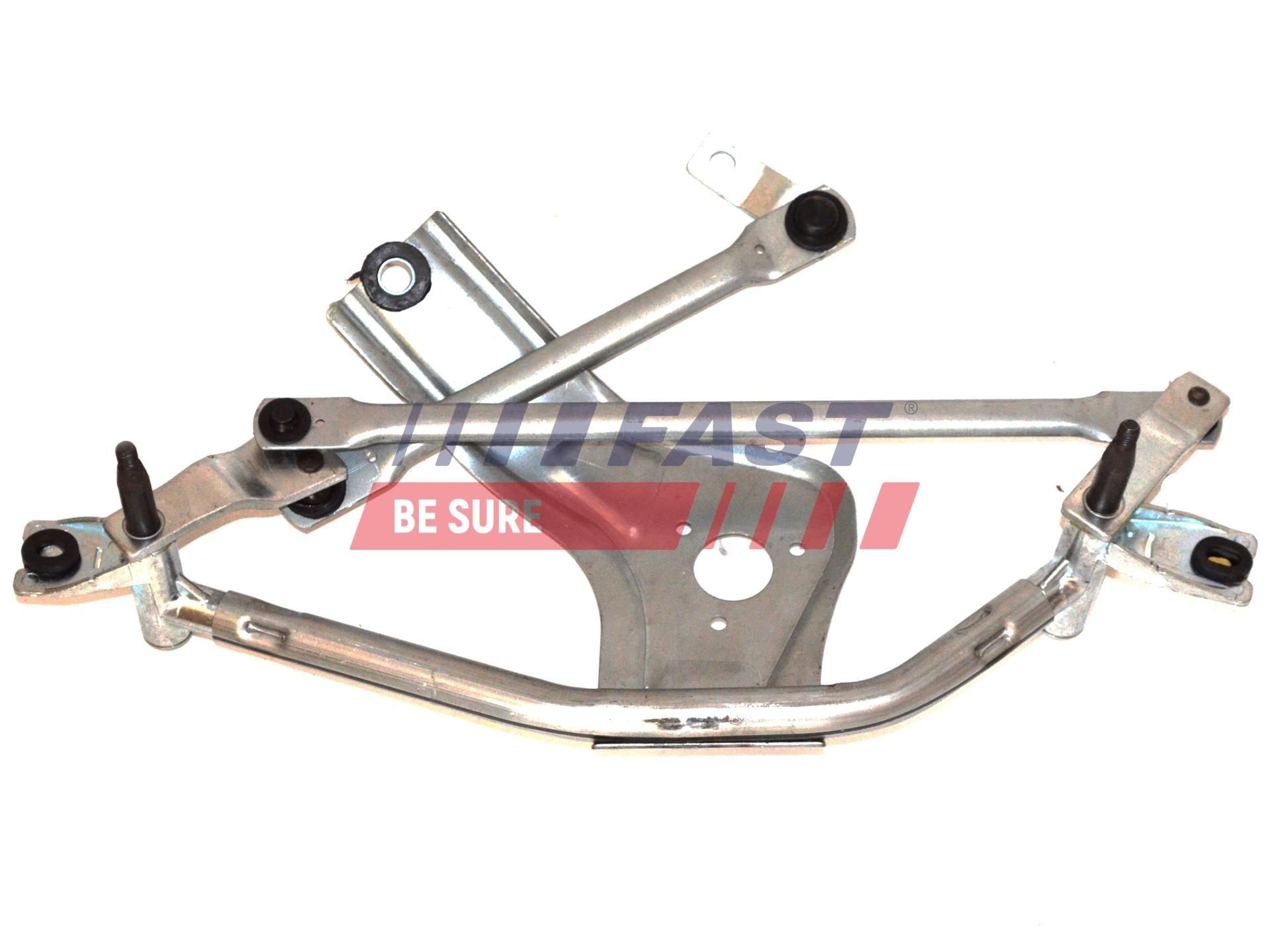 FAST FT93262: Brat stergator, parbriz spate, 370mm, Cauciuc stergere cu sin arc integrata
