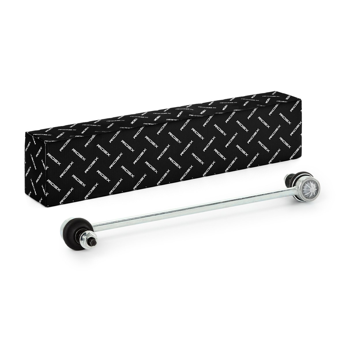 RIDEX 3229S1004: Brat / bieleta suspensie, stabilizator Axa fata stanga, Axa fata dreapta, 310mm, Metal, cu piulita