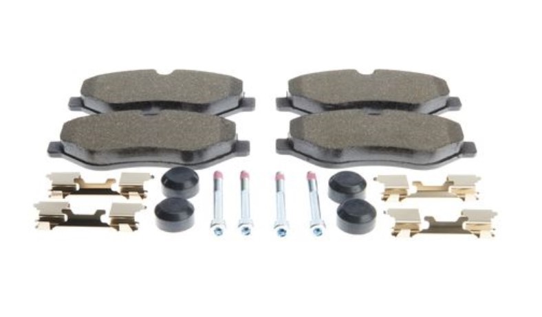 IVECO 42561355: Plăcuțe de frână punte fata, cu material de atașare/fixare