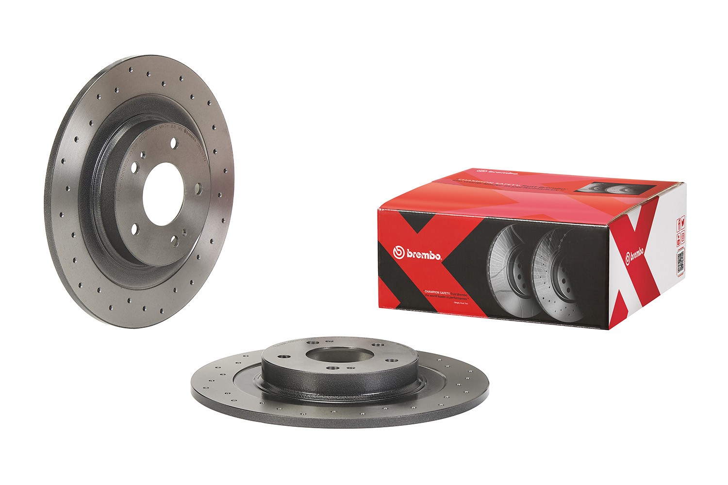 BREMBO 08.N267.1X: Piduriketas XTRA LINE - Xtra Ø: 302mm, täis, perforeeritud, Ø: 302mm, kaetud