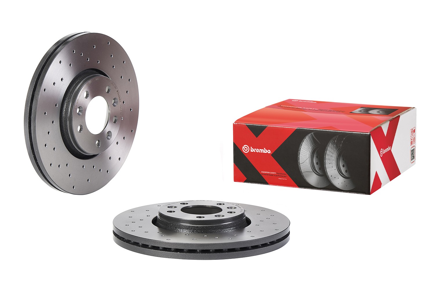 BREMBO 09.A430.1X: Piduriketas XTRA LINE - Xtra Ø: 304mm, augustatud/sise, Ø: 304mm, kaetud, koos kruvidega