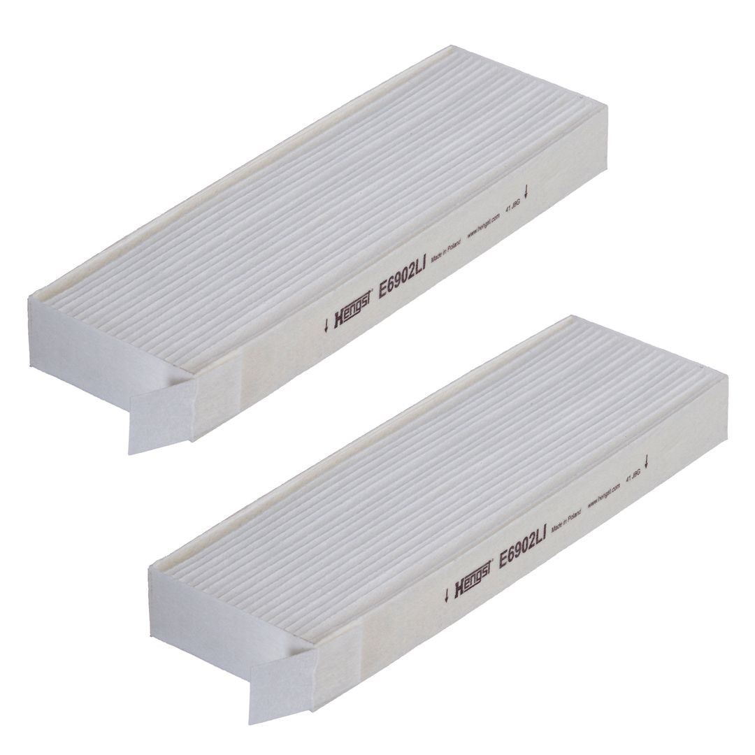 HENGST FILTER E6902LI-2: Filtru, aer habitaclu Filtru polen