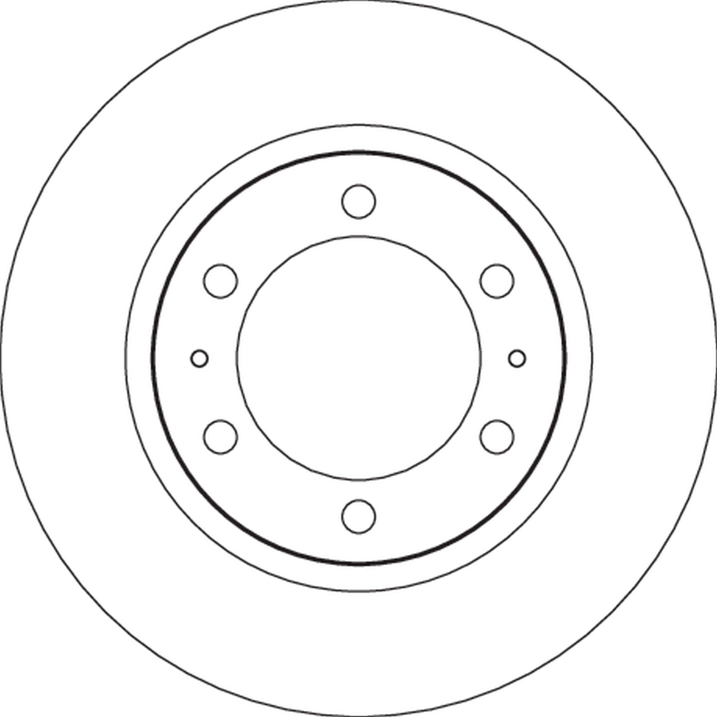 TRW DF6726S: Piduriketas TRW SINGLE Ø: 319mm, õhutusega, Ø: 319mm, värvitud