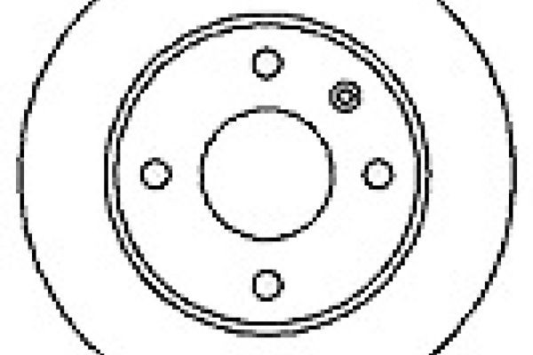 MAPCO 15726: Piduriketas Esisild, Ø: 239mm, täis, Ø: 239mm