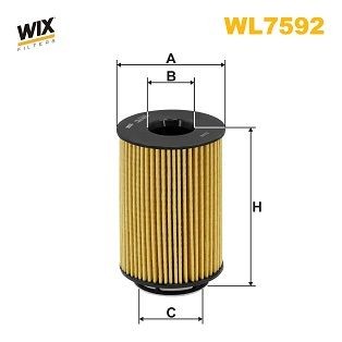 WIX FILTERS WL7592: Õlifilter