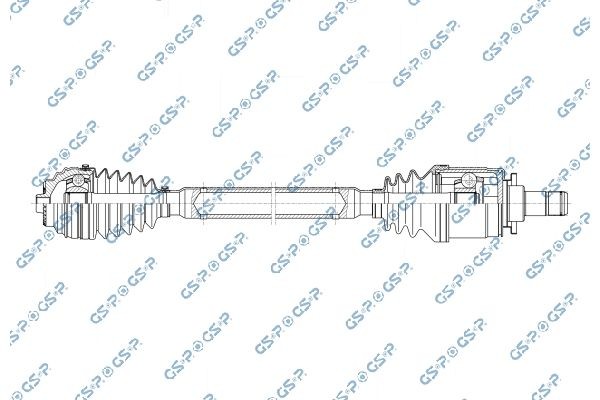 GSP 203925OL: Veovõll 782mm