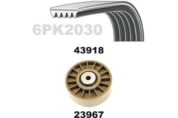 MAPCO 23918: Soonrihmakomplekt