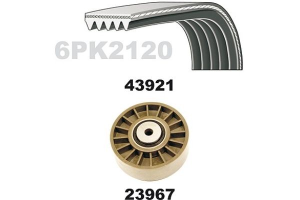 MAPCO 23921: Soonrihmakomplekt
