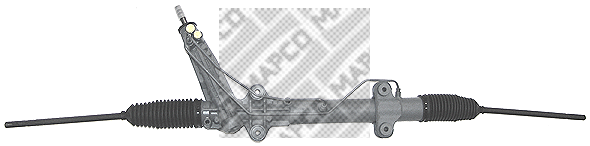 MAPCO 29893: Cremallera de dirección con rótula axial, con manguito dirección, con filtro