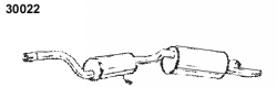 MAPCO 30022: Lõppsummuti taga, 1520mm