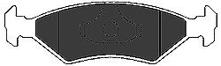 MAPCO 6159: Piduriklotsid Esisild