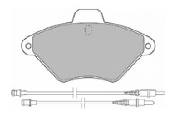 MAPCO 6397: Piduriklotsid Esisild