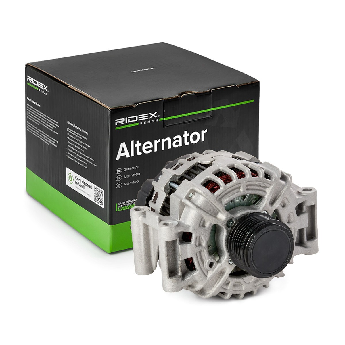 RIDEX REMAN 4G0552R: Laturi 140A