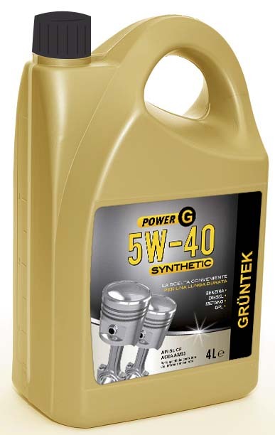 GRUNTEK 8871: Mootoriõli 4l, 5W-40 Synthetic
