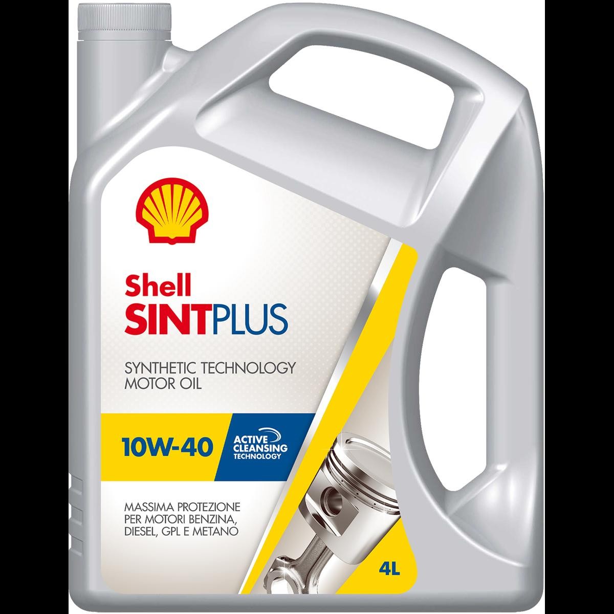 SHELL 550024327: Mootoriõli 4l, 10W-40 Sint Plus