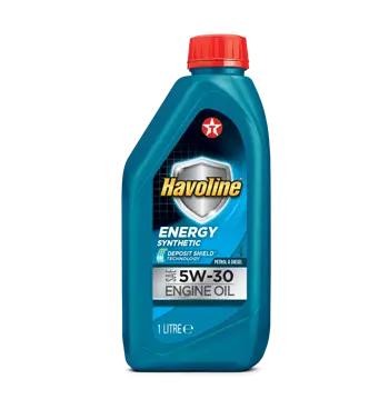 TEXACO 840123NKE: Motoreļļa 1l, 5W-30 Havoline, Energy