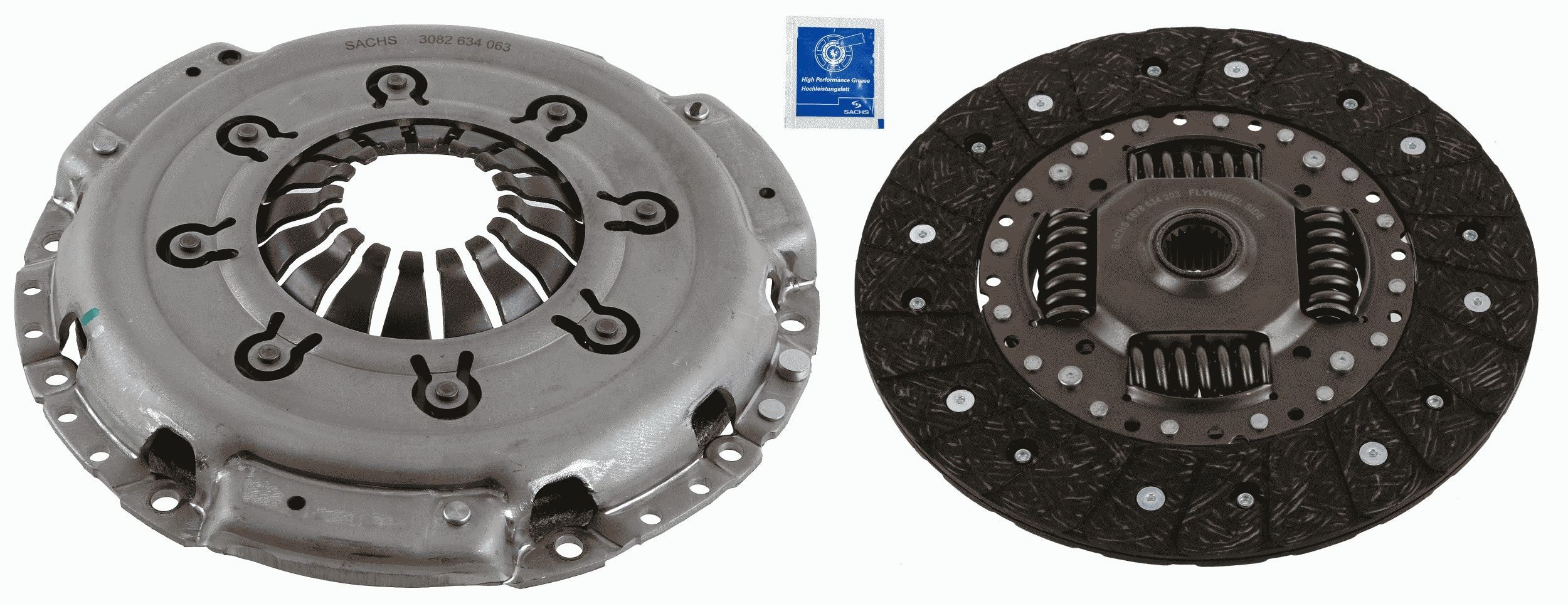 SACHS 3000 951 665: Sidurikomplekt ilma survelaagrita