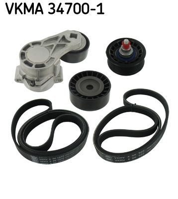 SKF VKMA 34700-1: V formos rumbuotas diržas, komplektas