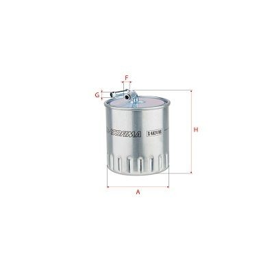 SOFIMA S 4A24 NR: Filtru combustibil