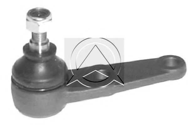 SIDEM 87081 Traggelenk Vorderachse beidseitig, 15mm, mit Befestigungsmaterial