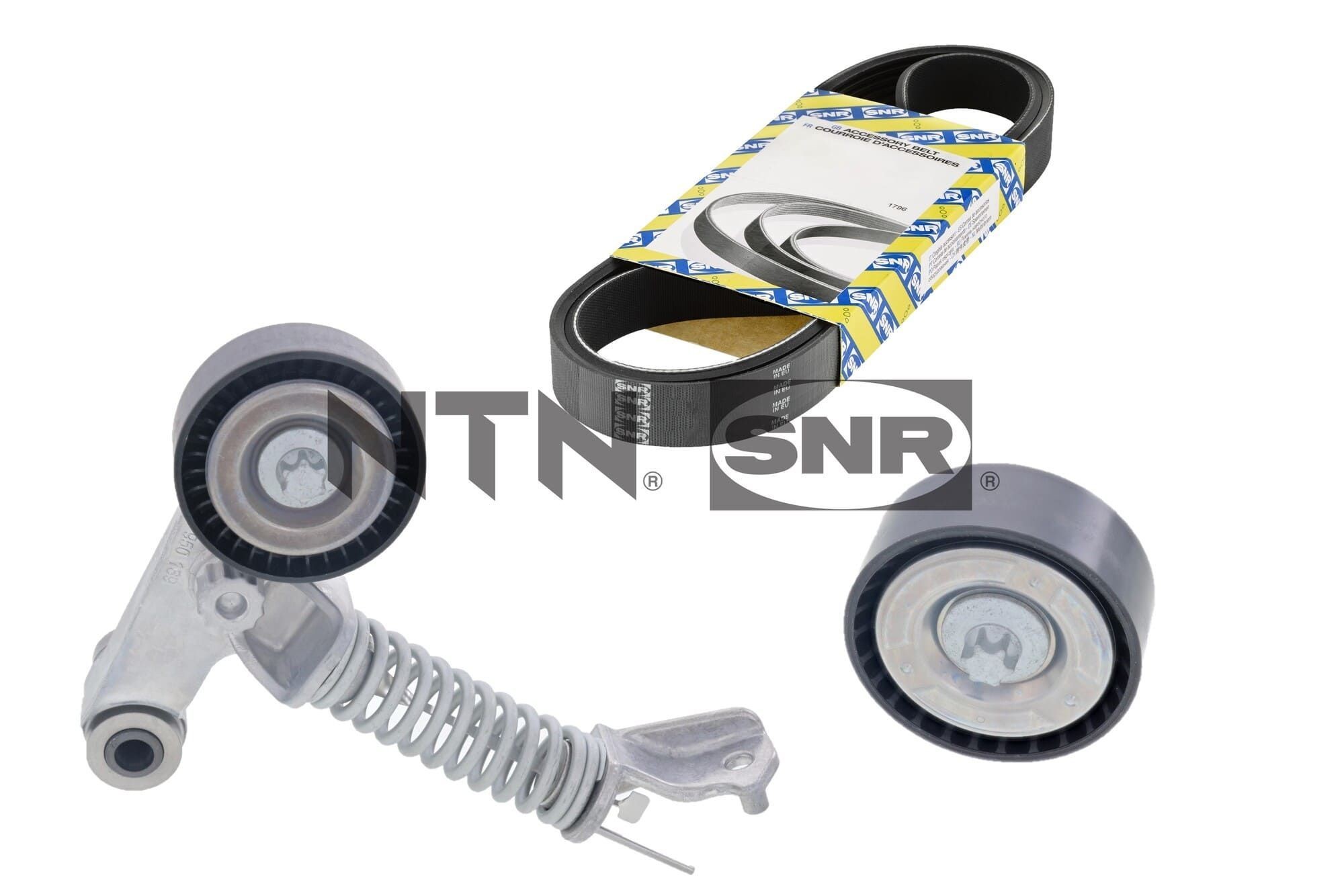 SNR KA851.09: Set curea transmisie cu caneluri