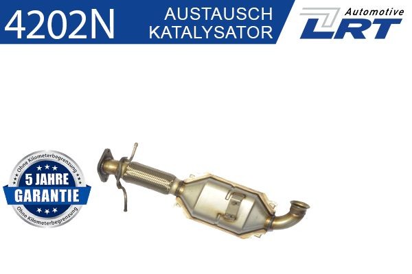 LRT 4202N: Katalüsaator koos osadega