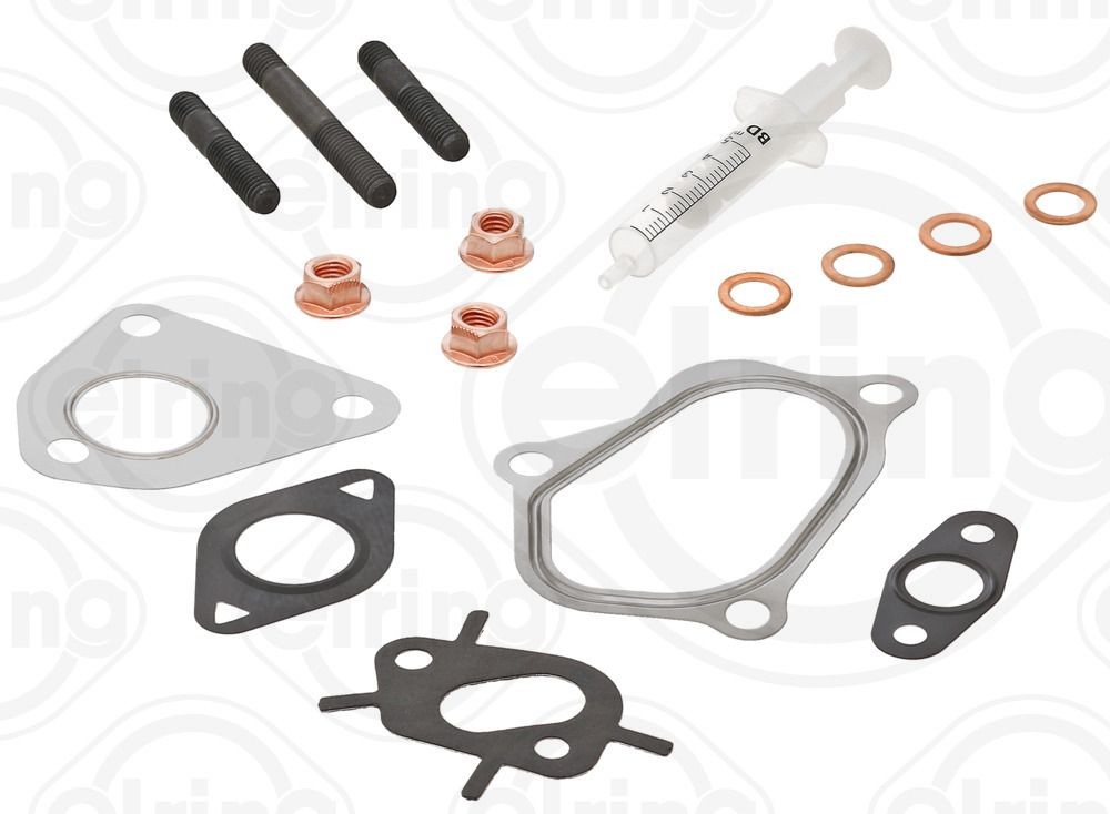 ELRING 715.320: Set montaj, turbocompresor cu garnituri, cu suruburi
