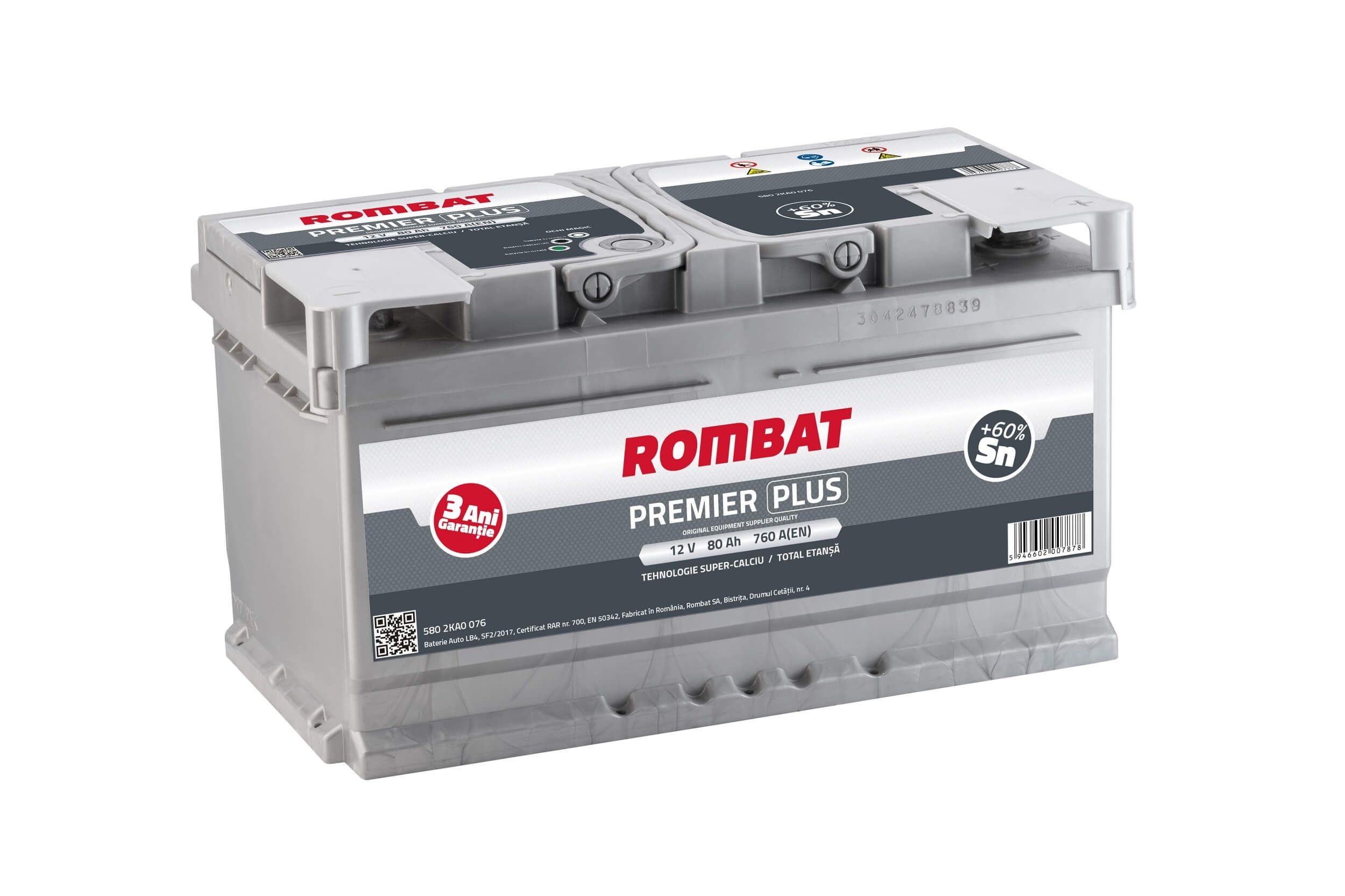 ROMBAT 580 2KA0 076: Käivitusaku PREMIER PLUS
