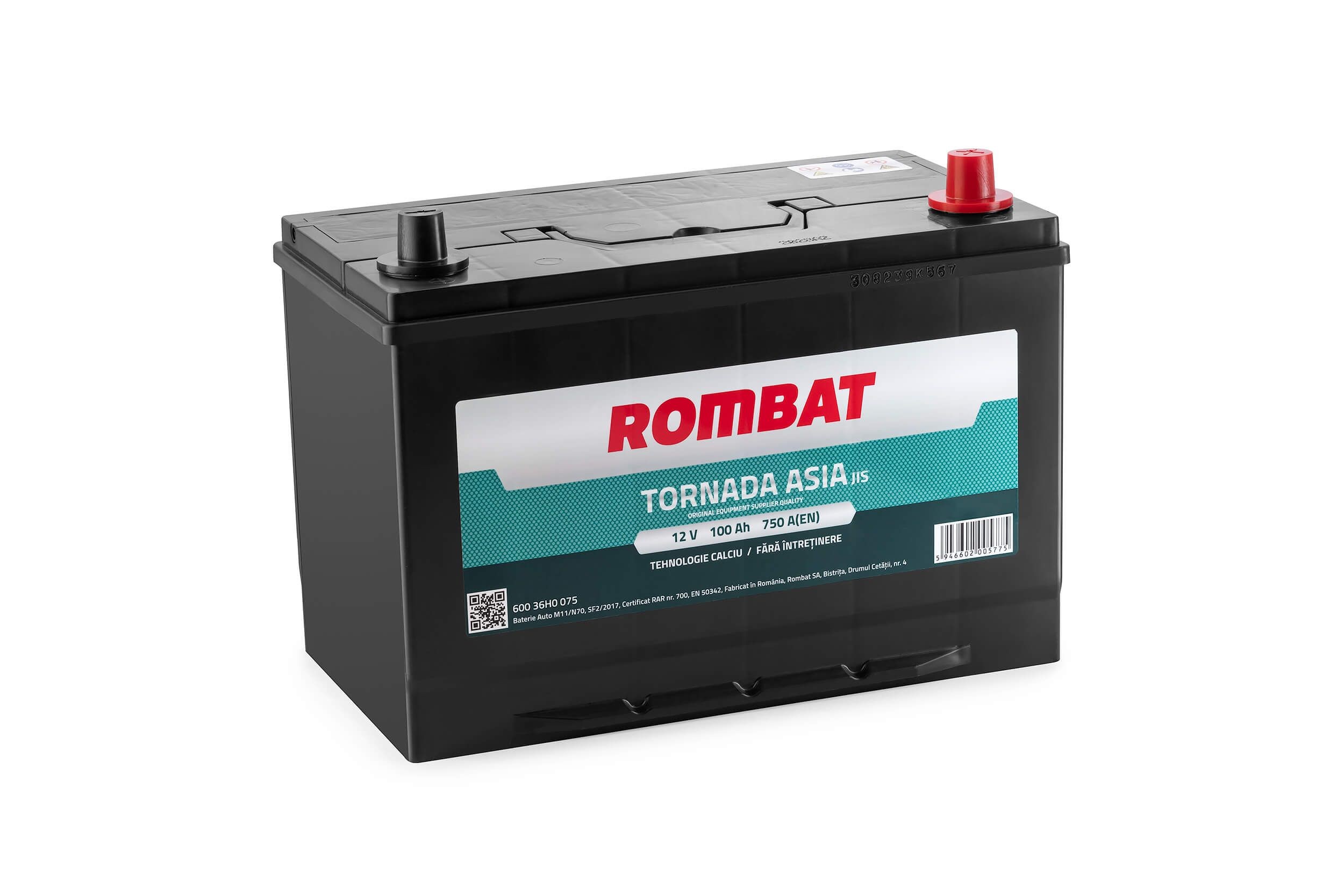 ROMBAT 600 36H0 075: Käivitusaku TORNADA ASIA