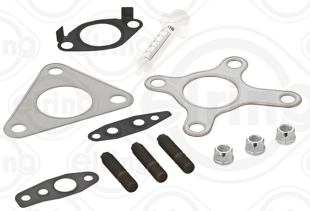 ELRING 728.530: Set montaj, turbocompresor cu garnituri, cu suruburi